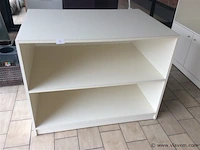 Etalagekast op wieltjes 3stuks - afbeelding 1 van  2