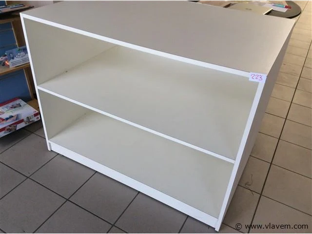 Etalagekast op wieltjes 3stuks - afbeelding 2 van  2