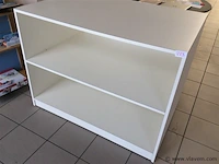 Etalagekast op wieltjes 3stuks - afbeelding 2 van  2
