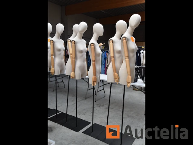 Etalagepoppen 6 stuks - afbeelding 2 van  4