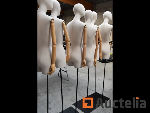 Etalagepoppen 6 stuks - afbeelding 3 van  4