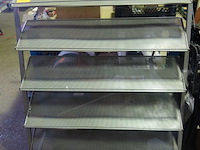 Etaleerrek met 5 schappen - afbeelding 1 van  2