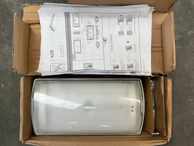 Etap nvk 4,8v 3w noodverlichting (4x) - afbeelding 1 van  5