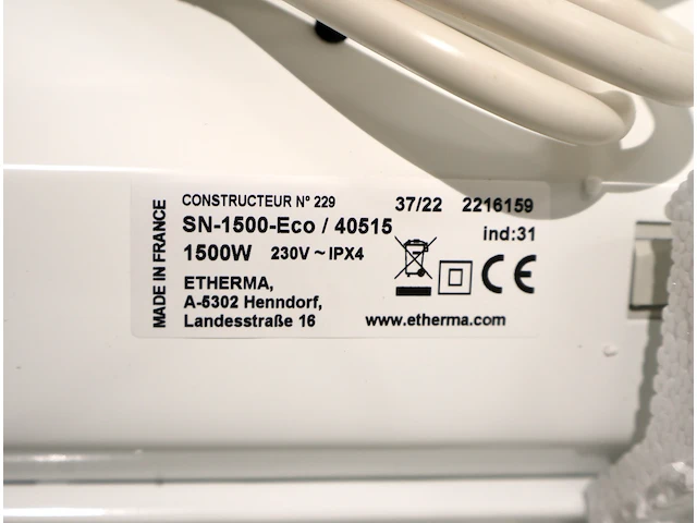 Etherma electrische verwarming - afbeelding 4 van  4