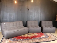Ethnicraft n107 fauteuil - tweezit en 2x eenzit - afbeelding 1 van  12
