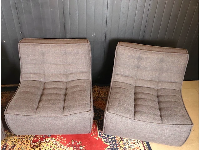 Ethnicraft n107 fauteuil - tweezit en 2x eenzit - afbeelding 9 van  12