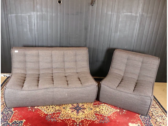 Ethnicraft n701 fauteuil - tweezit en eenzit - afbeelding 3 van  10