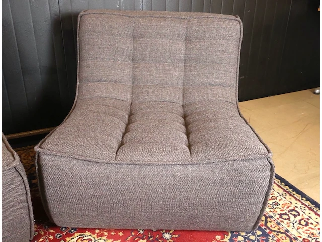 Ethnicraft n701 fauteuil - tweezit en eenzit - afbeelding 5 van  10