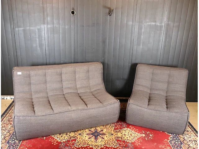 Ethnicraft n701 fauteuil - tweezit en eenzit - afbeelding 4 van  11