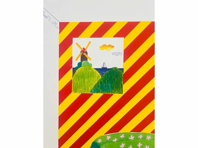 Etienne elias - interieur - kleurenzeefdruk - afbeelding 3 van  8