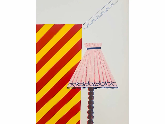 Etienne elias - interieur - kleurenzeefdruk - afbeelding 4 van  8