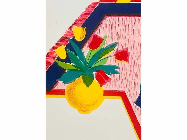 Etienne elias - interieur - kleurenzeefdruk - afbeelding 6 van  8