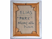 Etienne elias - park - olie op doek - afbeelding 8 van  8