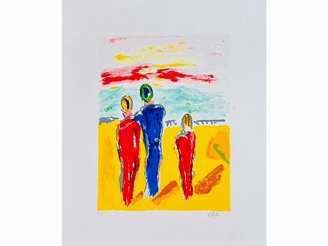 Etienne elias (ooostende 1936-2007) zeldzaam - afbeelding 4 van  4