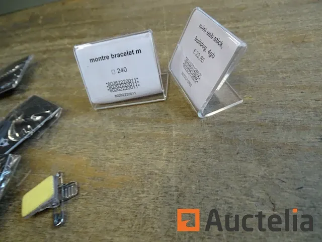 Etikethouder karton, mini pins - afbeelding 4 van  8