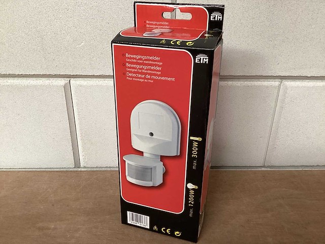 Etm bewegingsmelder wandmontage (21x) - afbeelding 1 van  4