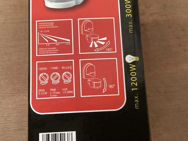 Etm bewegingsmelder wandmontage (32x) - afbeelding 4 van  4