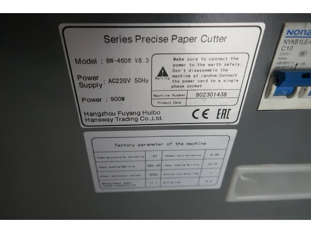 Etouch - elektrische stapel- snijmachine printemat digicut 460 - afbeelding 5 van  8