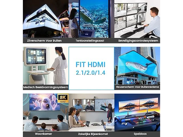 Etseinri 8k hdmi kabel 20m - afbeelding 3 van  3