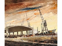 Eugène gaston callens (antwerpen 1925-2004) groot - afbeelding 1 van  8