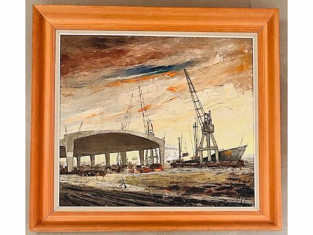 Eugène gaston callens (antwerpen 1925-2004) groot - afbeelding 3 van  8