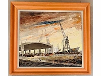 Eugène gaston callens (antwerpen 1925-2004) groot - afbeelding 3 van  8