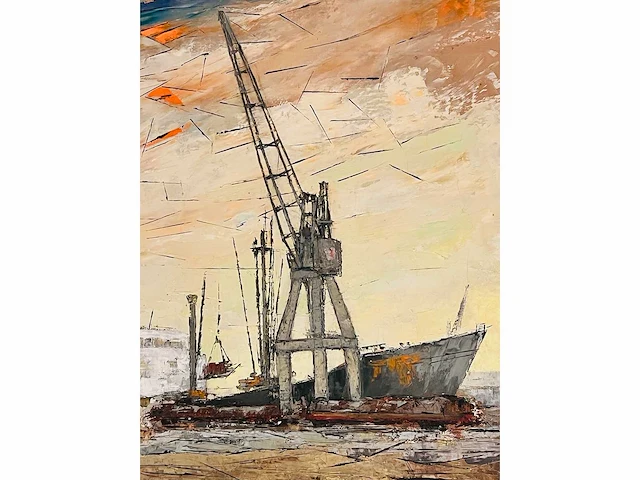 Eugène gaston callens (antwerpen 1925-2004) groot - afbeelding 4 van  8