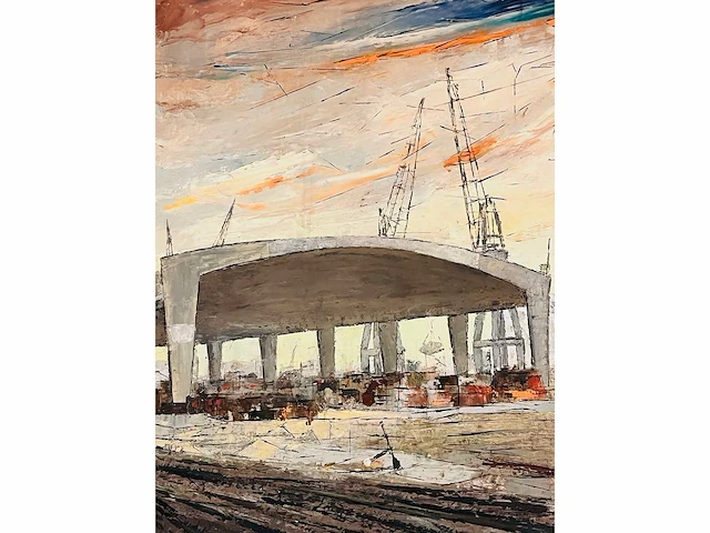 Eugène gaston callens (antwerpen 1925-2004) groot - afbeelding 5 van  8