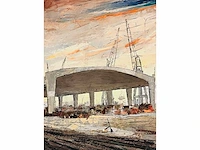 Eugène gaston callens (antwerpen 1925-2004) groot - afbeelding 5 van  8