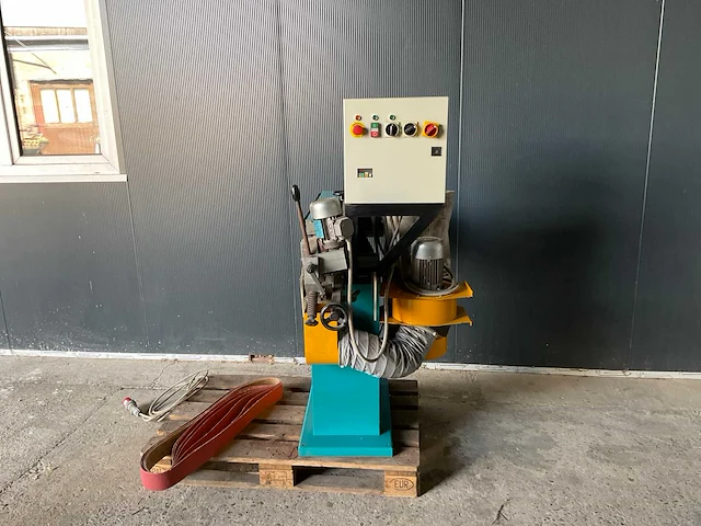 Euro fintec 128 bandschuurmachine - afbeelding 4 van  11