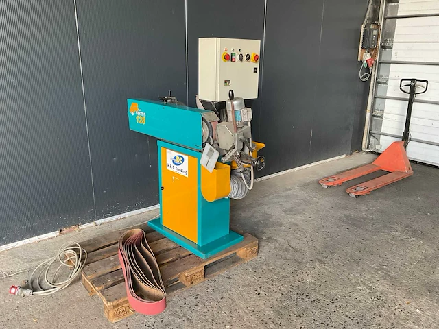 Euro fintec 128 bandschuurmachine - afbeelding 5 van  11