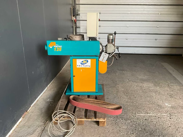 Euro fintec 128 bandschuurmachine - afbeelding 6 van  11