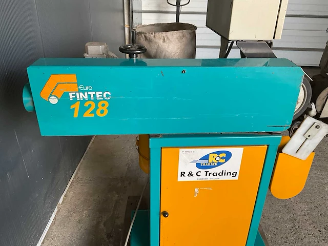 Euro fintec 128 bandschuurmachine - afbeelding 7 van  11