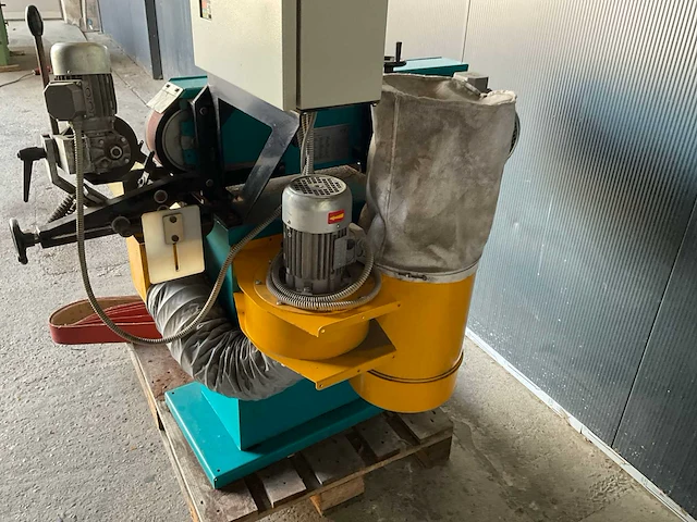 Euro fintec 128 bandschuurmachine - afbeelding 11 van  11