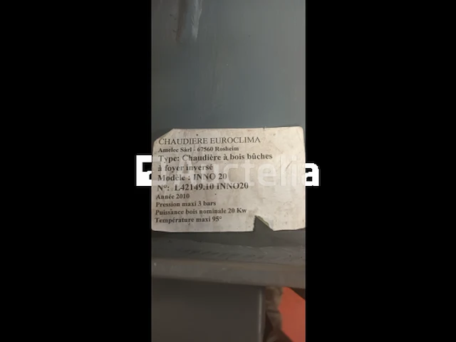 Euroclimat houtgestookte ketel - afbeelding 11 van  11
