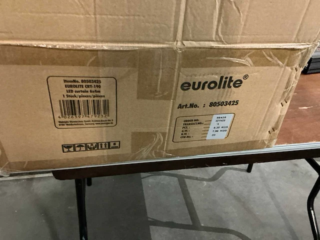 Eurolite crt-190 led doek - afbeelding 5 van  7