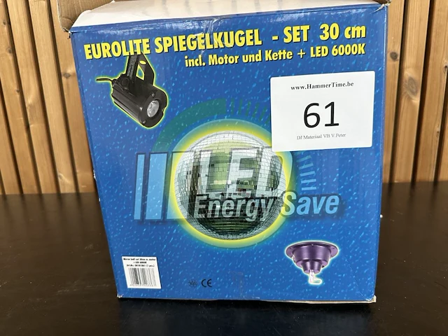 Eurolite spiegelbal - afbeelding 1 van  2