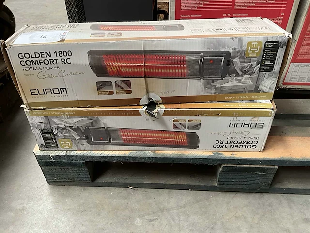 Eurom golden 1800 terras heater (2x) - afbeelding 2 van  3