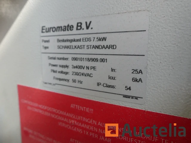 Euromate chb16rd02 afzuiger en filtratie - ref: 7502-302 - afbeelding 9 van  9