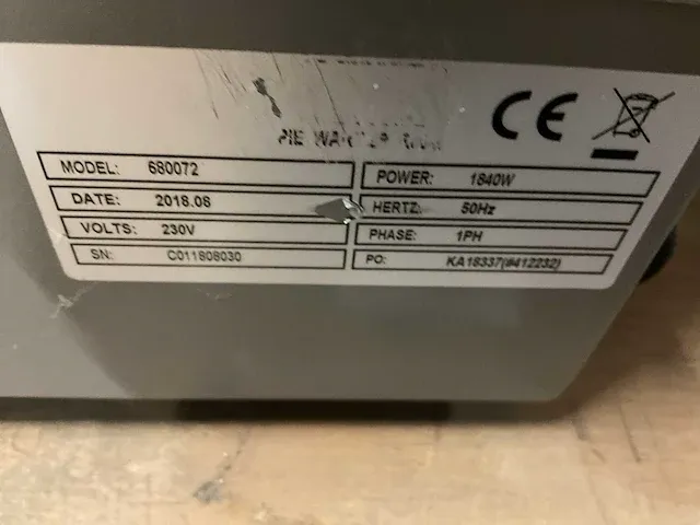 Euromax 680072 warmhoudvitrine - afbeelding 5 van  8