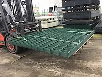Europees fabrikaat 2d super 8/6/8mm partij panelen met palen en bevestigingen - afbeelding 3 van  10