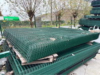 Europees fabrikaat 3d 5mm lot draadpanelen met palen en bevestigingen - afbeelding 1 van  15