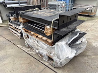 Europees fabrikaat 3d 5mm lot draadpanelen met palen en bevestigingen - afbeelding 3 van  8