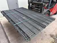 Europees fabrikaat 3d enkele staafpanelen lot panelen met palen en bevestigingen - afbeelding 9 van  16