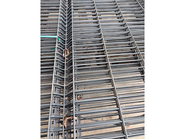 Europees fabrikaat 3d enkele staafpanelen lot panelen met palen en bevestigingen - afbeelding 10 van  16