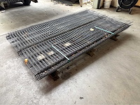 Europees fabrikaat 3d enkele staafpanelen lot panelen met palen en bevestigingen - afbeelding 13 van  16