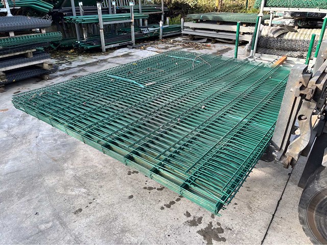 Europees fabrikaat 6/5/6mm groen dubbel staafmatten lot draadpanelen - afbeelding 5 van  11