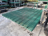 Europees fabrikaat 6/5/6mm groen dubbel staafmatten lot draadpanelen - afbeelding 5 van  11