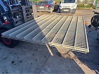 Europees fabrikaat 8/6/8mm dubbel staaf lot draadpanelen - afbeelding 3 van  8