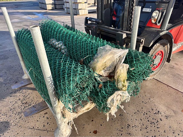 Europees fabrikaat chain link fence lot harmonicagaas - afbeelding 1 van  3